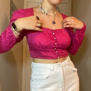 Rahi Pink Fuscia Top